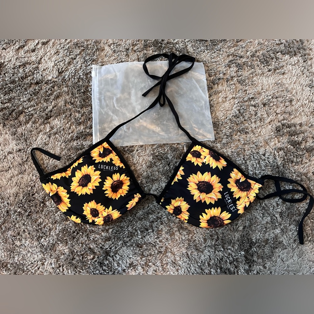 Luckless Sunflower Swimsuit Top